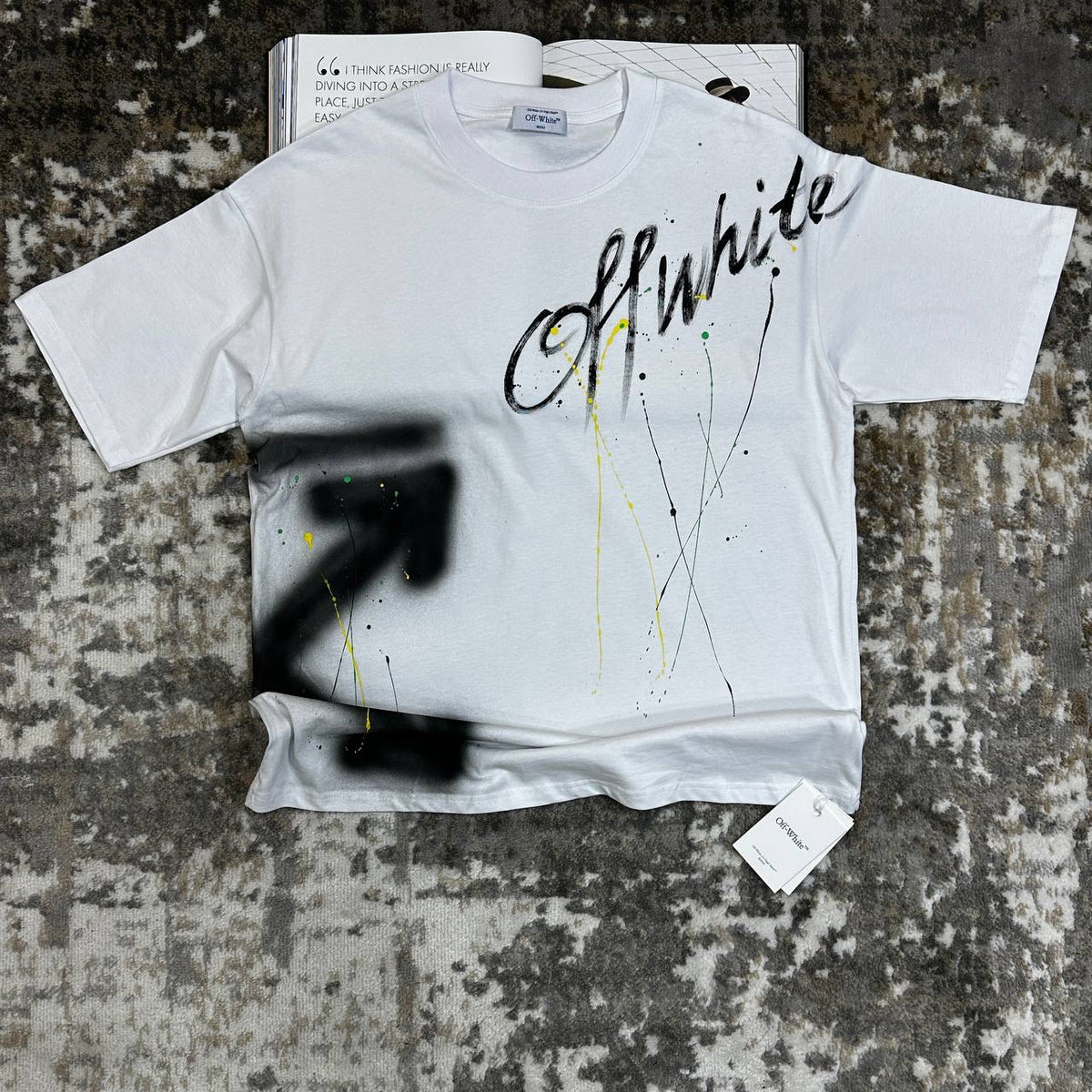 OFF-W TSHIRT WHITE