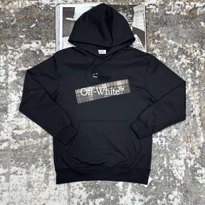 OFF-WHITE HOODIE BLACK