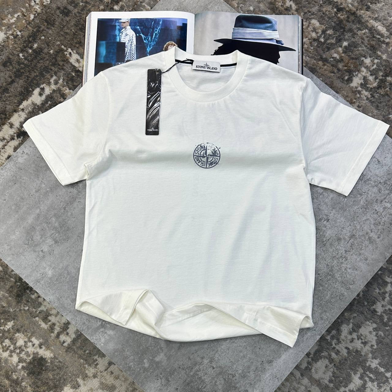 SI BACK BIG LOGO TSHIRT WHITE