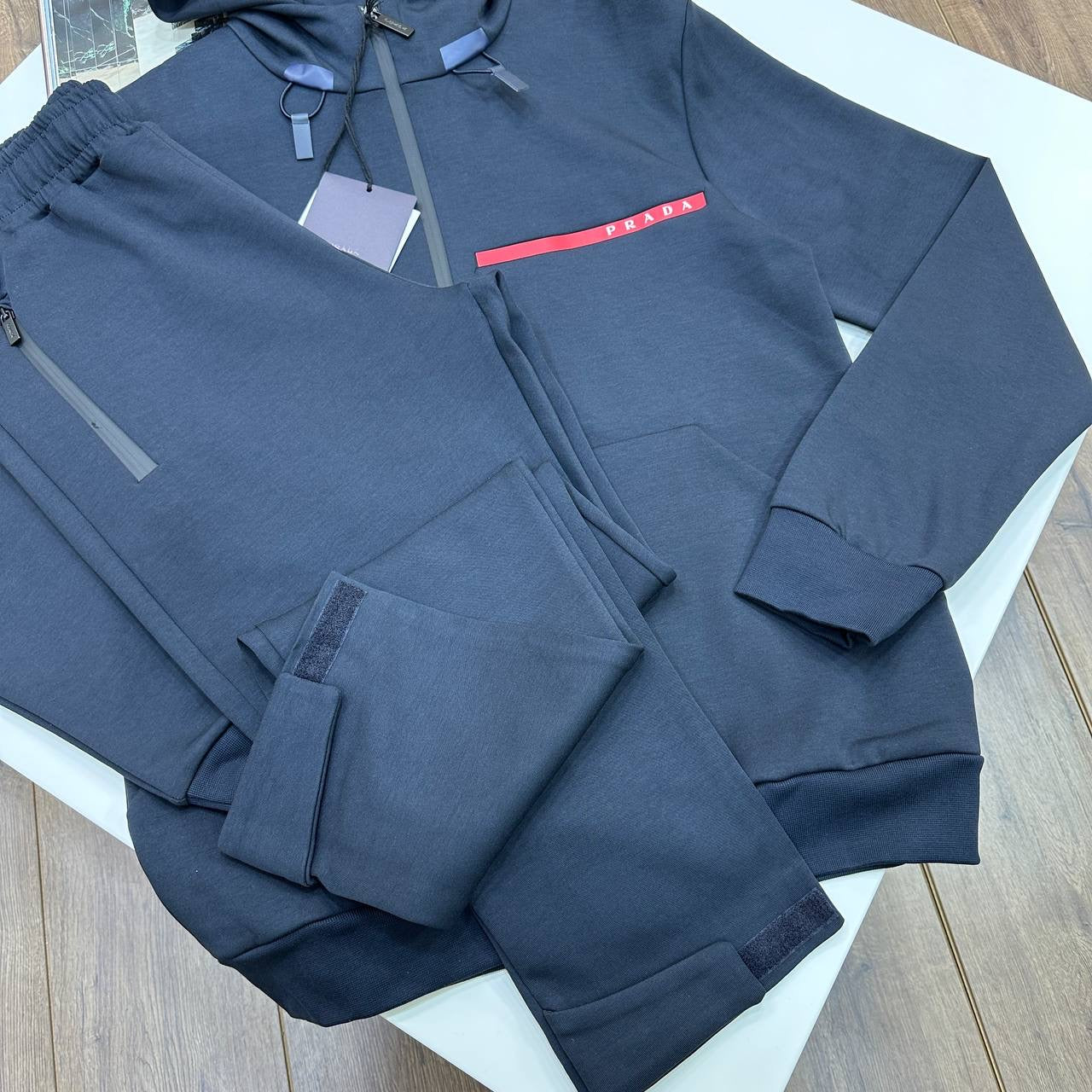 PRDA TRACKSUIT FRONT BADGE NAVY