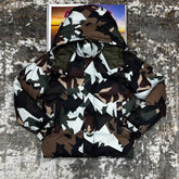 MNCLR FULL PUFFER JACKET-KHAKHI|WHITE