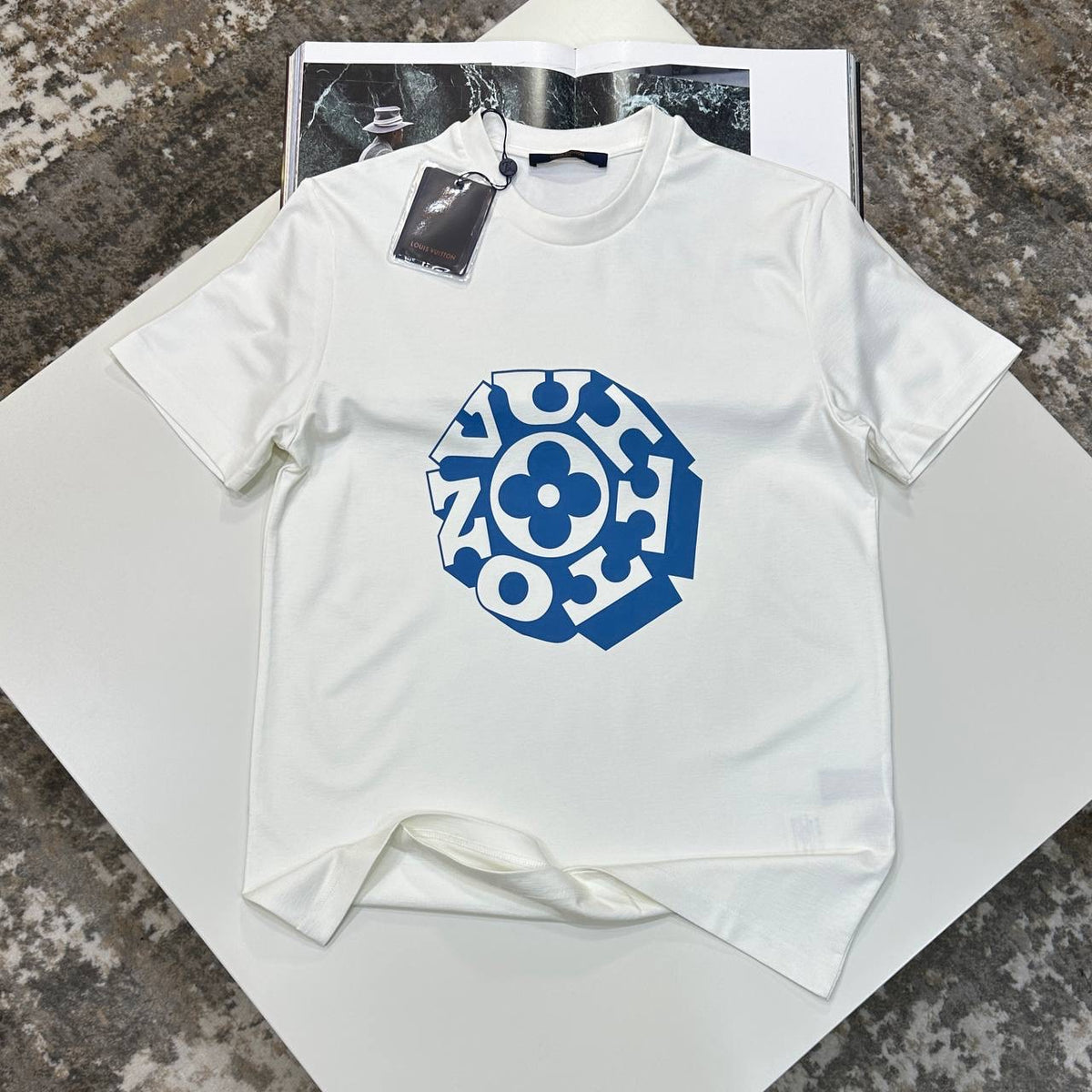 L.V TSHIRT WHITE