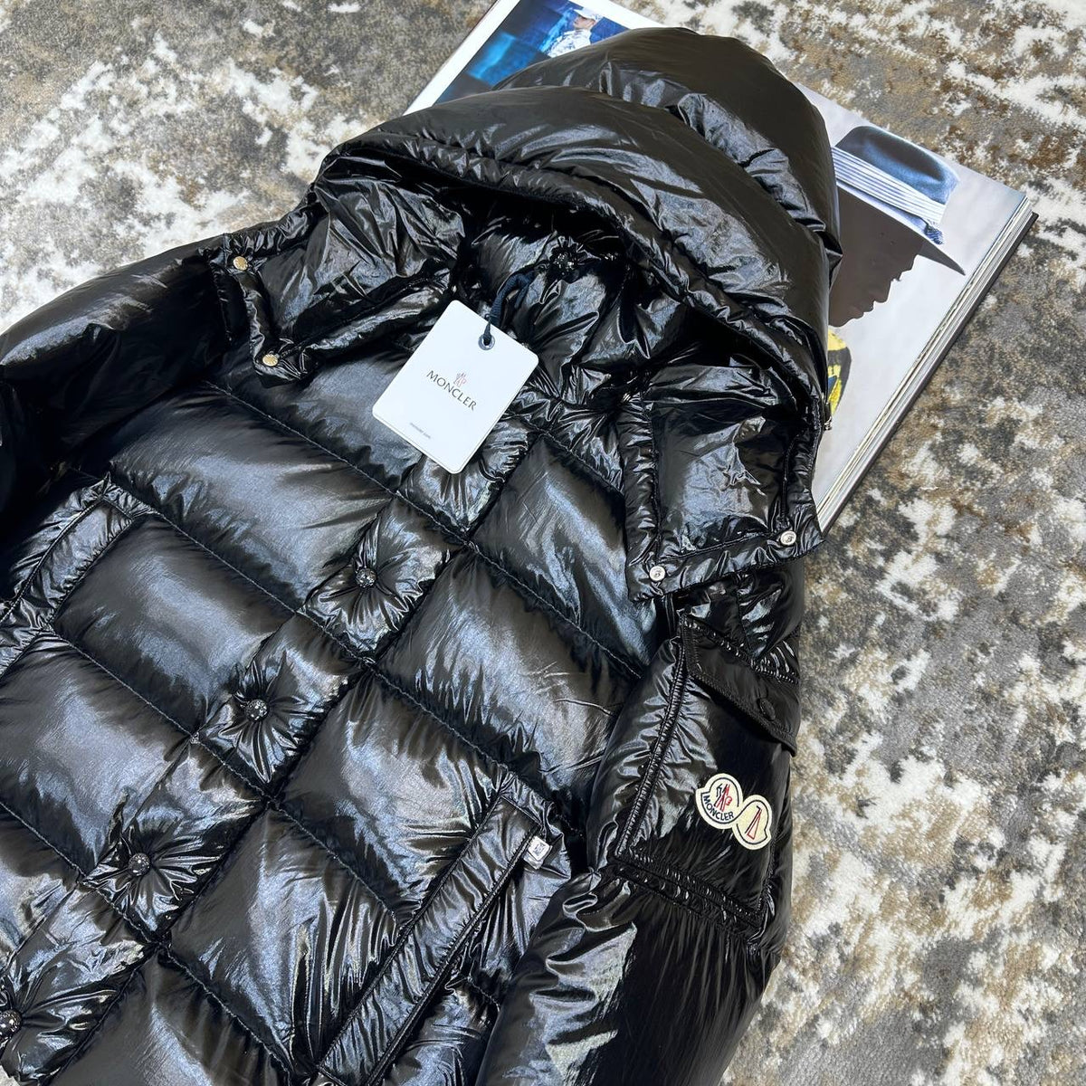 MNCLR MAYA FULL PUFFER JACKET-BLACK
