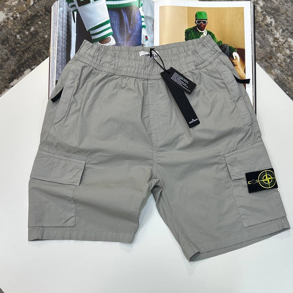 STNE CARGO SHORTS LIGHTGREY