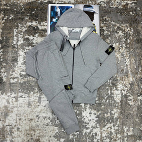 STNE-ISLND TRACKSUIT-LIGHTGREY