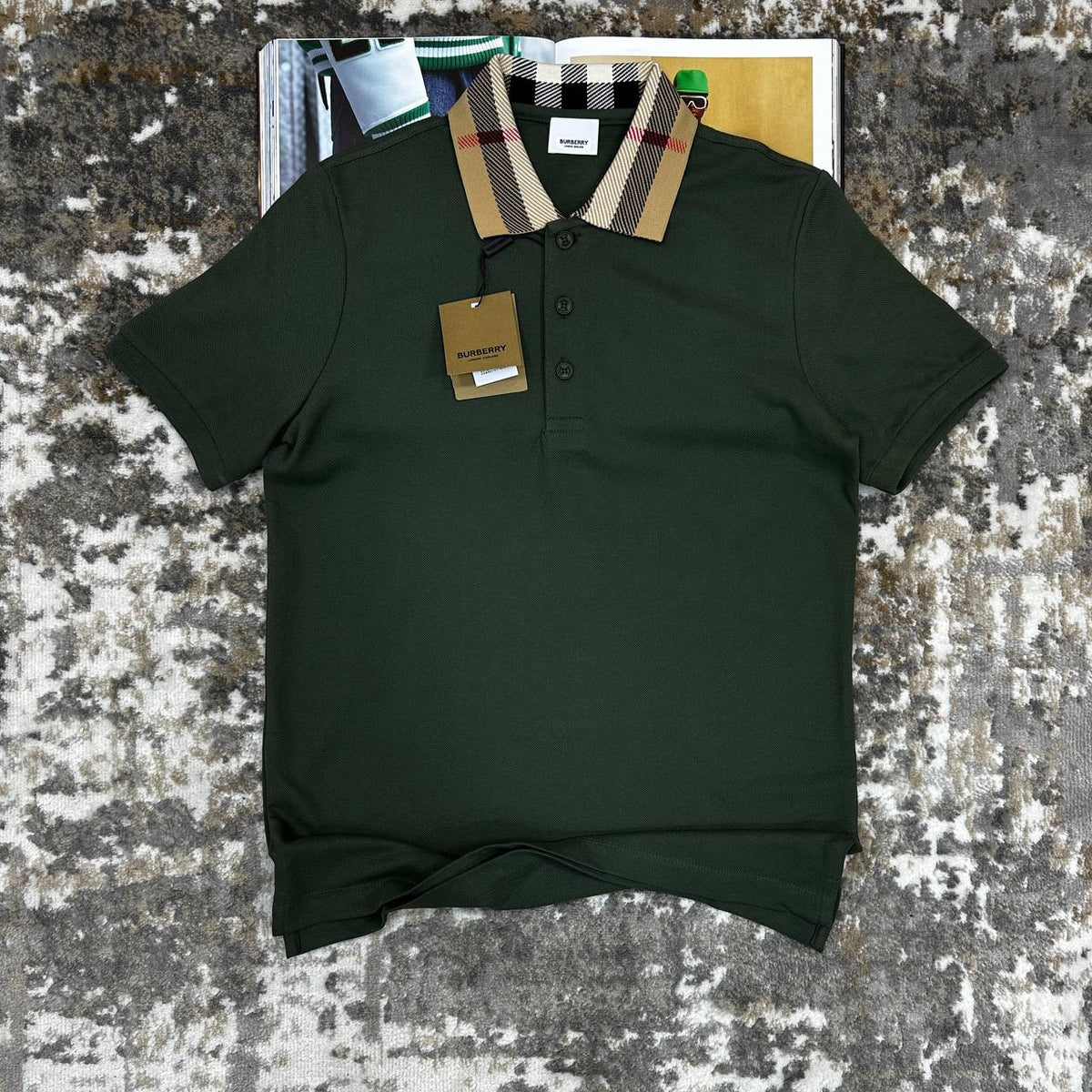 BRBURY POLO- KHAKHI