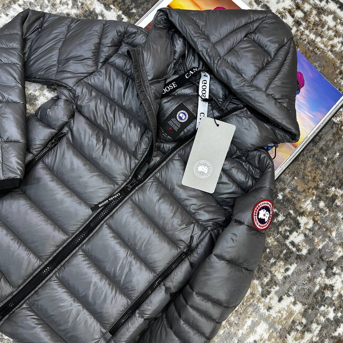 CANDA GOSE CROFTON FULL PUFFER JACKET-GREY