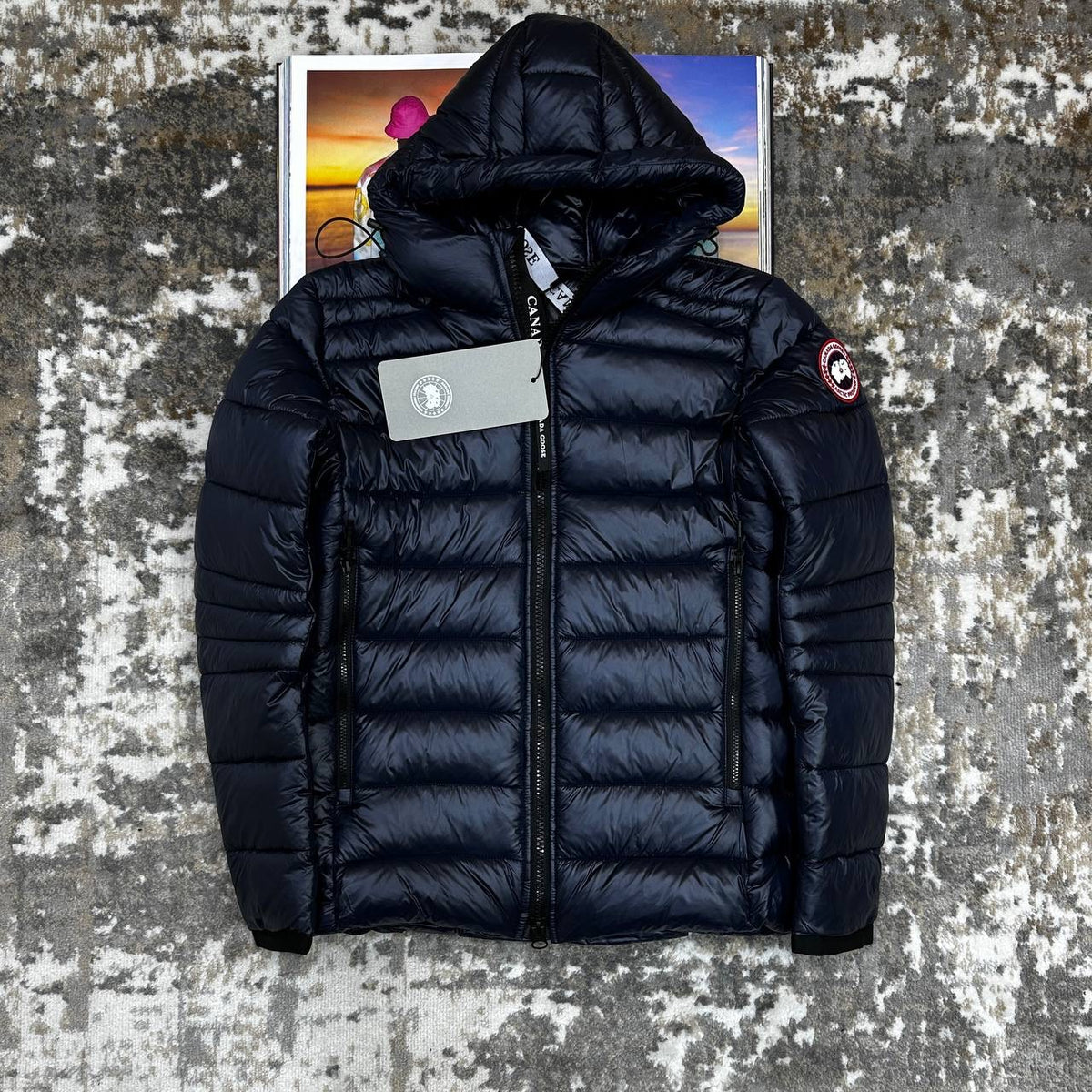 CANDA GOSE CROFTON FULL PUFFER JACKET-NAVY