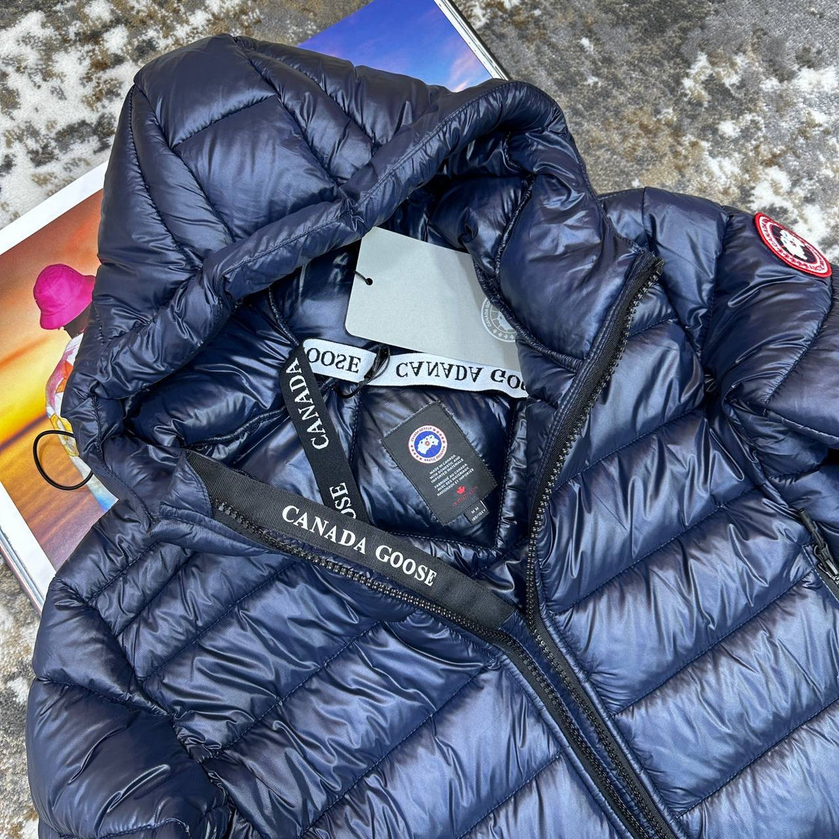 CANDA GOSE CROFTON FULL PUFFER JACKET-NAVY
