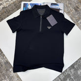 RADA FRONT METAL BADGE POLO-BLACK