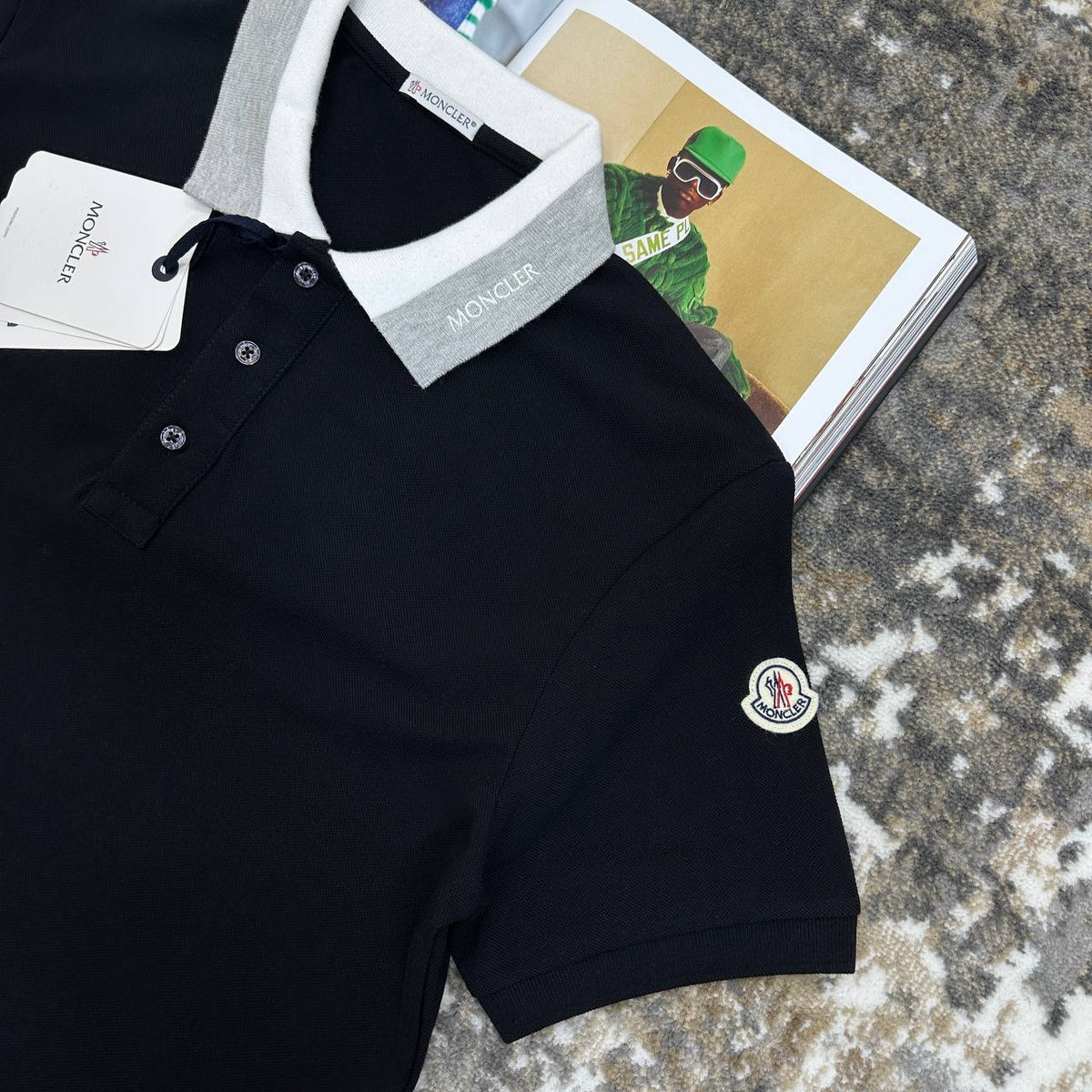 MNCLR POLO- BLACK