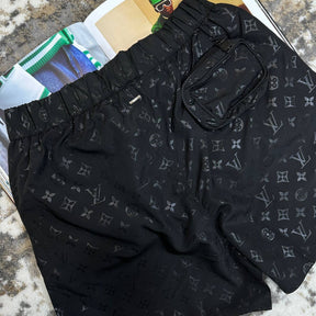 LV SWIM SHORTS BLACK