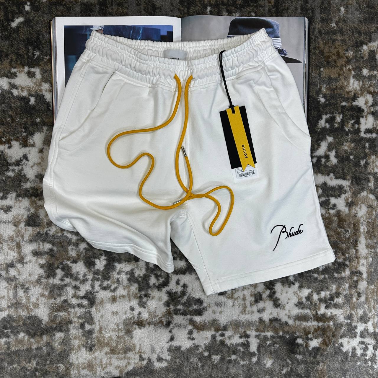 RUDE SHORTS WHITE