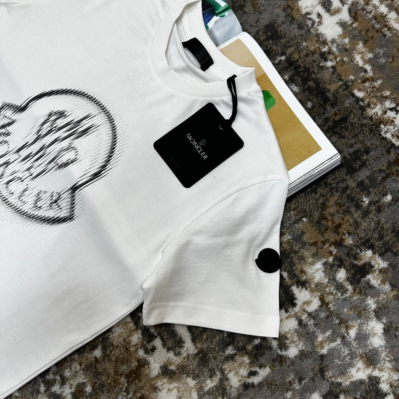 MNCLER TSHIRT-WHITE