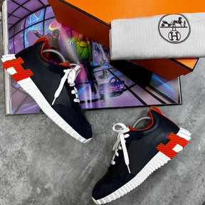 HRMS BOUNCING TRAINERS  BLACK|ORANGE