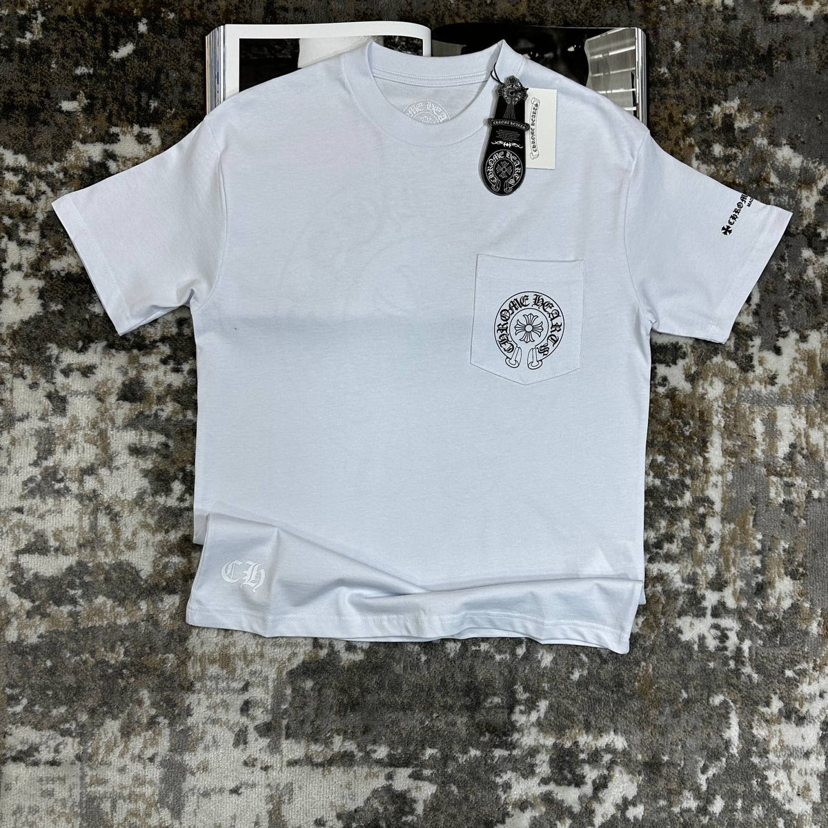 CHROM HEART TSHIRT-WHITE