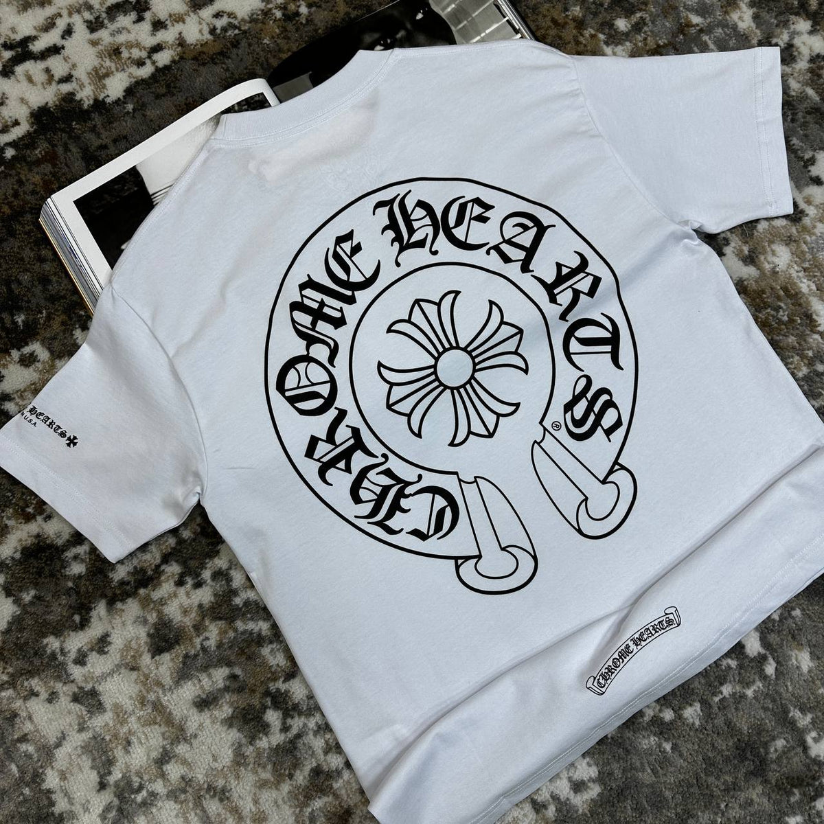 CHROM HEART TSHIRT-WHITE