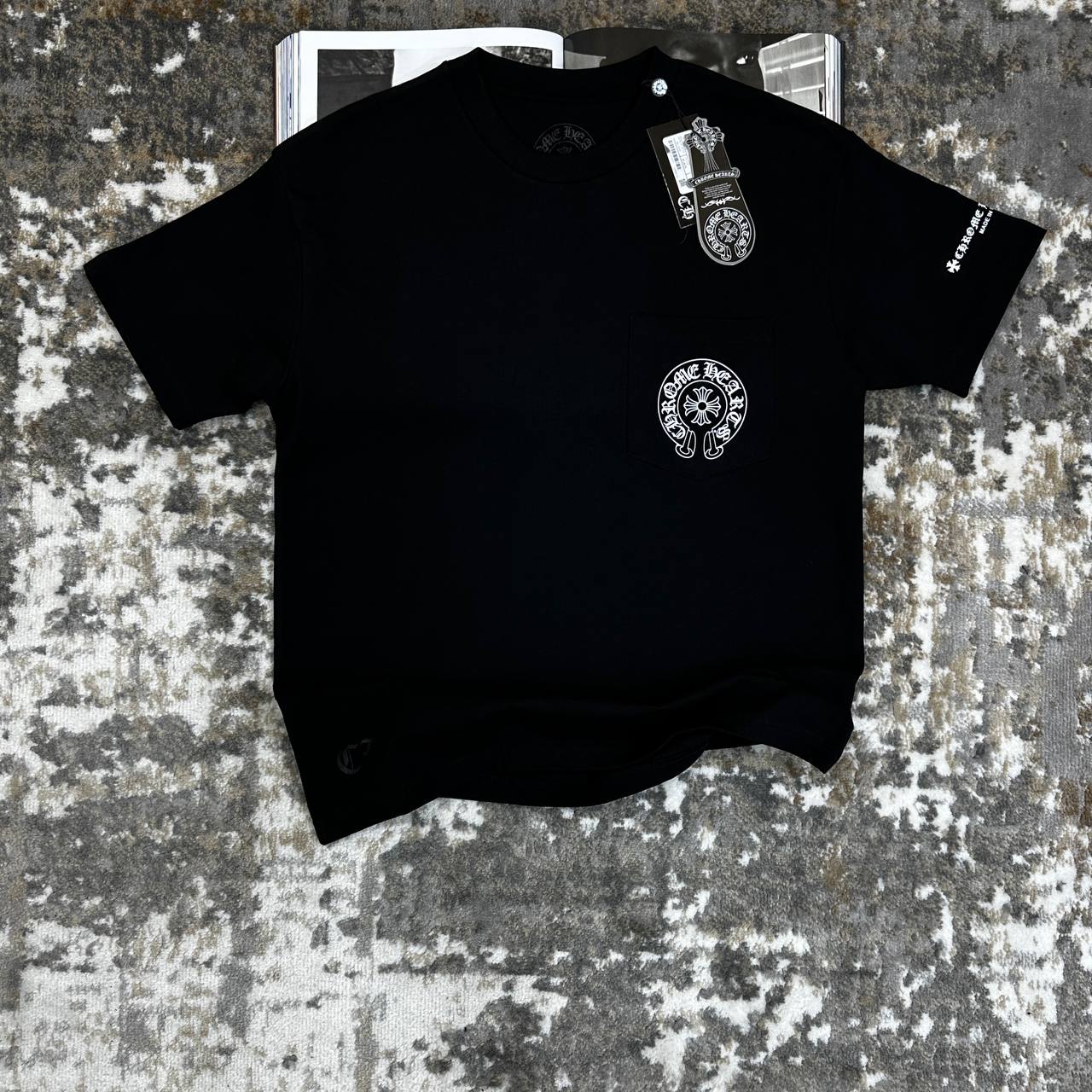 CHROM HEART TSHIRT-BLACK