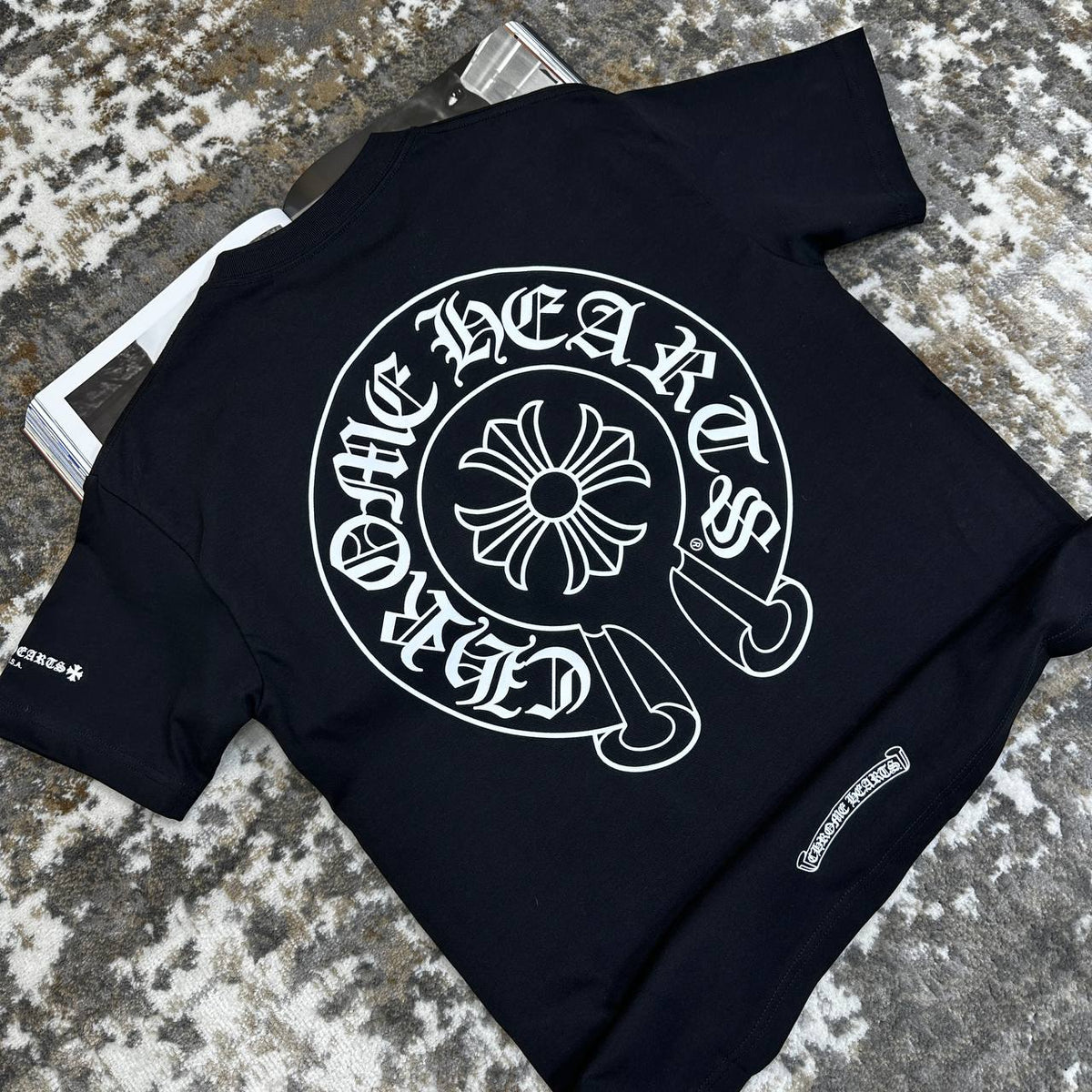 CHROM HEART TSHIRT-BLACK
