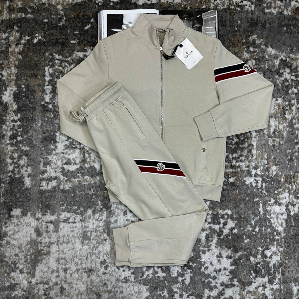 MNLCR TRACKSUIT-BEIGE