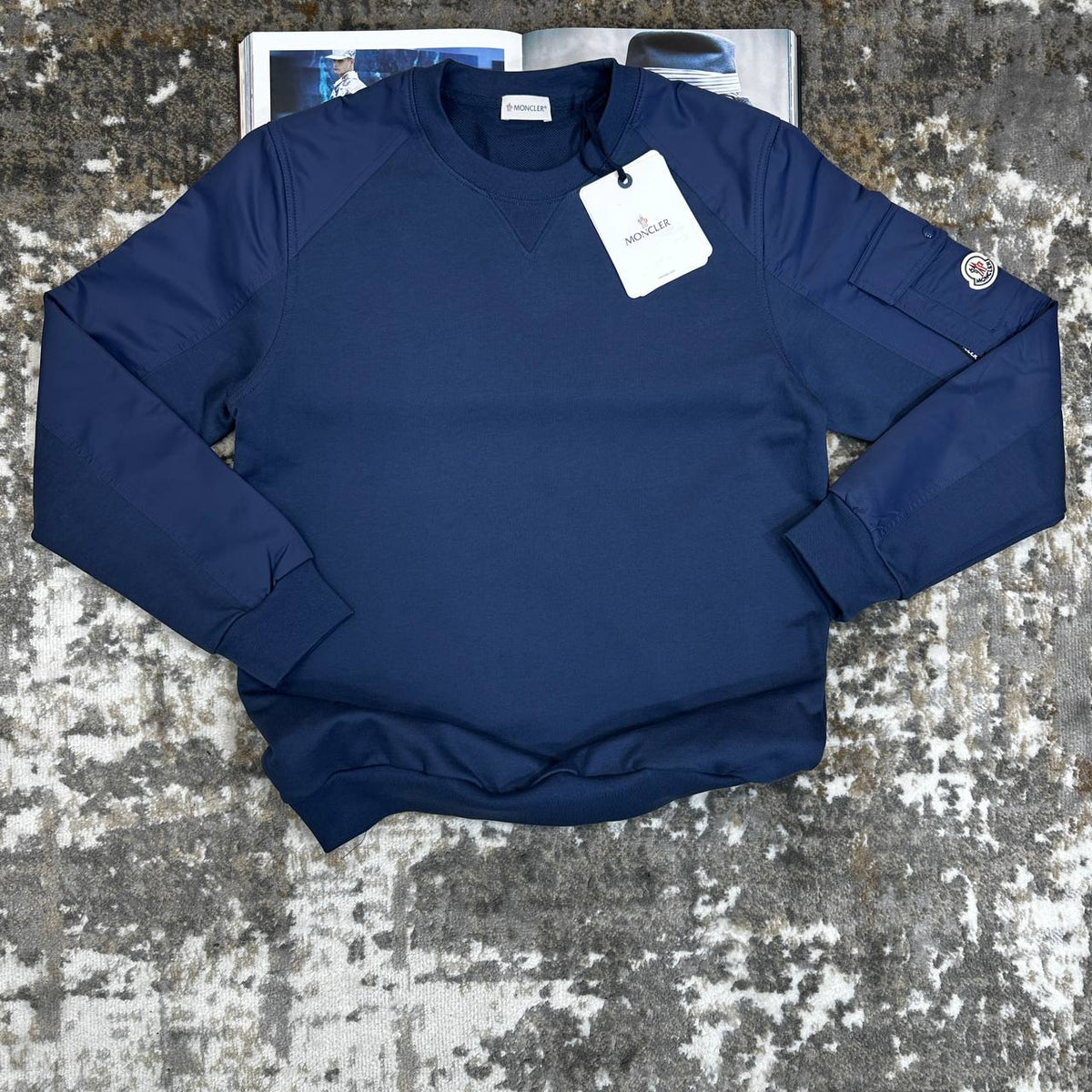 MNCLR JUMPER BLUE