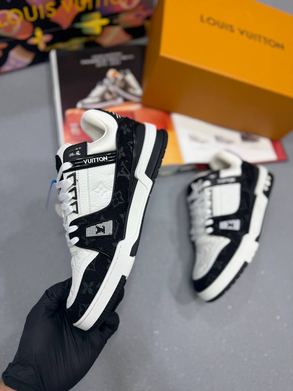 LVE TRAINER - BLACK / WHITE